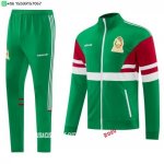 Nuevo Conjunto Completo Ropa Deportiva Con Cremallera Larga México 2026 Verde Rojo Baratas