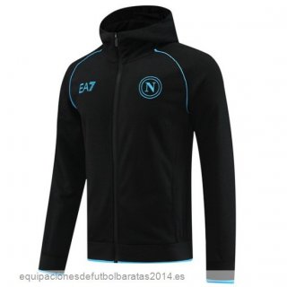 Nuevo Chaqueta Con Capucha Napoli 23/24 Negro Baratas