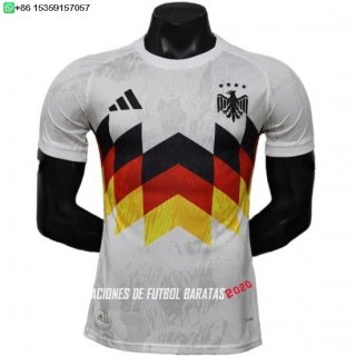 Nuevo Especial Jugadores Camiseta Alemania 2026 Blanco Negro Amarillo Baratas