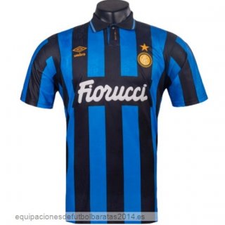 Nuevo 1ª Camiseta Inter Milan Retro 1992 1993 Azul Baratas