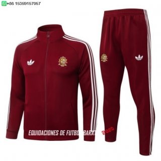 Nuevo Conjunto Completo Ropa Deportiva Con Cremallera Larga Niños España 2026 Borgona Baratas