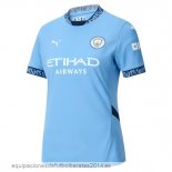 Nuevo Camiseta Manchester City Mujer 24/2025 1ª Baratas