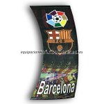 Futbol Bandera de Barcelona Negro Futbol Bandera de Barcelona Negro