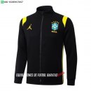 Nuevo Ropa Deportiva Con Cremallera Larga Brasil 2026 Negro Amarillo Baratas