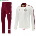 Nuevo Conjunto Completo Ropa Deportiva Con Cremallera Larga España 2026 Amarillo I Rojo Baratas