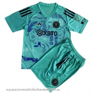 Nuevo Especial Conjunto De Niños Inter Miami 23/24 Azul Baratas