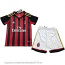 Nuevo 1ª Conjunto De Niños AC Milan Retro 2013 2014 Rojo Baratas