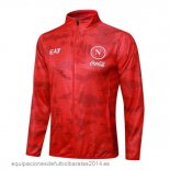 Ropa Deportiva Con Cremallera Larga Napoli 24/25 Rojo Baratas