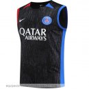 Nuevo Entrenamiento Sin Mangas Paris Saint Germain 23/24 Gris Rojo Azul Baratas