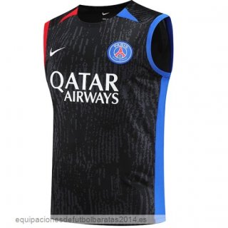 Nuevo Entrenamiento Sin Mangas Paris Saint Germain 23/24 Gris Rojo Azul Baratas