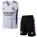 Nuevo Entrenamiento Sin Mangas Conjunto Completo Real Madrid 22/23 Blanco Purpura Negro Baratas Nuevo Entrenamiento Sin Mangas Conjunto Completo Real Madrid 22/23 Blanco Purpura Negro Baratas