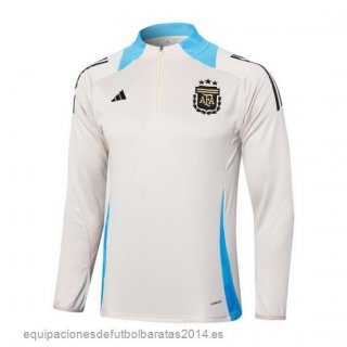 Nuevo Sudadera Entrenamiento Argentina 2024 Amarillo Azul Baratas