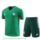 Nuevo Entrenamiento Conjunto Completo Mexico 2023 Verde Baratas