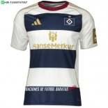 Nuevo Tailandia Especial Camiseta Hamburgo S.V. 25/26 Blanco Azul Baratas
