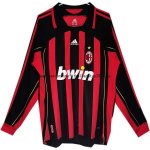 Nuevo Camiseta 1ª Liga Manga Larga AC Milan Retro 2006/2007 Baratas Nuevo Camiseta 1ª Liga Manga Larga AC Milan Retro 2006/2007 Baratas