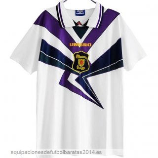 Nuevo 2ª Camiseta Escocia Retro 1994 1996 Blanco Baratas