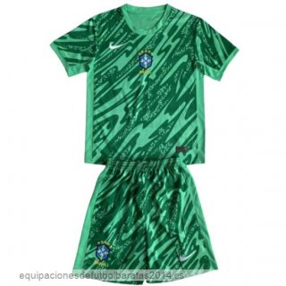 Nuevo Portero Conjunto De Brasil Brasil 2024 Verde Baratas