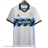 Nuevo 2ª Camiseta Inter Milan Retro 1990 1991 Blanco Baratas