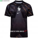 Nuevo Tailandia Portero Camiseta Francia 2026 Negro Baratas