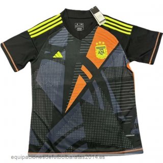 Nuevo Tailandia Portero Camiseta Argentina 2024 Negro Baratas