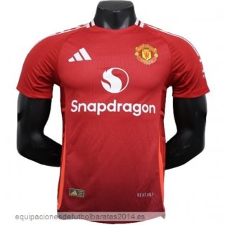 Nuevo 1ª Jugadores Camiseta Manchester United 24/25 Rojo Baratas