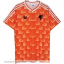 Nuevo Entrenamiento Camiseta Holanda Retro 1988 Naranja Baratas