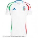 Nuevo Tailandia 2ª Camiseta Italia 2024 Blanco Baratas