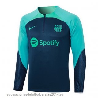 Nuevo Sudadera Entrenamiento Barcelona 23/24 Azul Marino I Verde Baratas