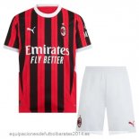 Nuevo 1ª Conjunto De Hombre AC Milan 24/25 Rojo Baratas