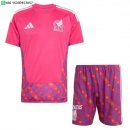 Nuevo Portero Conjunto De Hombre Mexico 2026 Rosa Baratas