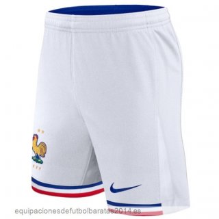 Nuevo 1ª Pantalones Francia 2024 Blanco Baratas