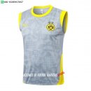 Nuevo Entrenamiento Sin Mangas Borussia Dortmund 25/26 Gris Amarillo Baratas