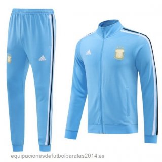 Nuevo Conjunto Completo Ropa Deportiva Con Cremallera Larga Argentina 2024 Azul Baratas