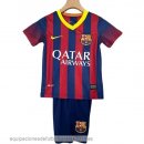 Nuevo 1ª Conjunto De Niños Barcelona Retro 2013 2014 Rojo Azul Baratas