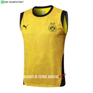 Nuevo Entrenamiento Sin Mangas Borussia Dortmund 25/26 Amarillo Baratas