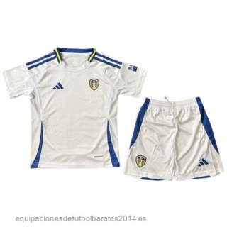 Nuevo 1ª Camiseta Conjunto De Niños Leeds United 24/25 I Blanco Baratas