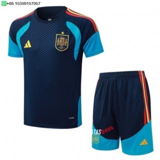 Nuevo Entrenamiento Conjunto Completo España 2026 Azul Baratas