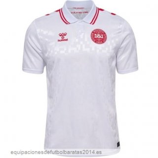 Nuevo Tailandia 2ª Camiseta Dinamarca 2024 Blanco Baratas