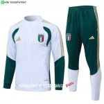 Nuevo Conjunto Completo Ropa Deportiva Con Cremallera Larga Italia 2026 Blanco Verde Baratas Nuevo Conjunto Completo Ropa Deportiva Con Cremallera Larga Italia 2026 Blanco Verde Baratas
