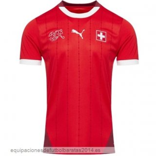 Nuevo Tailandia 1ª Camiseta Suiza 2024 Rojo Baratas