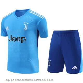 Nuevo Tailandia Portero Conjunto De Hombre Juventus 23/24 Azul Baratas