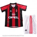 Nuevo 1ª Conjunto De Niños AC Milan Retro 1998 1999 Baratas