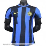 Nuevo Tailandia 1ª Jugadores Camiseta Inter Milan 23/24 Azul Negro Baratas