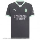 Nuevo Tailandia 3ª Camiseta AC Milan 24/25 Negro Baratas