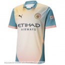 Nuevo Tailandia 4ª Camiseta Manchester City 24/25 Amarillo Baratas