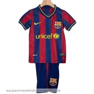 Nuevo 1ª Conjunto De Niños Barcelona Retro 2009 2010 Rojo Azul Baratas