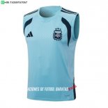 Nuevo Entrenamiento Sin Mangas Argentina 2026 Azul Baratas