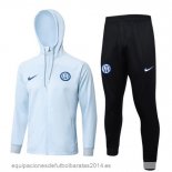 Nuevo Conjunto Completo Chaqueta Con Capucha Inter Milan 23/24 Azul Negro Baratas