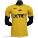 Nuevo 1ª Jugadores Camiseta Wolves 24/25 Amarillo Baratas