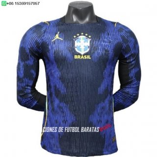 Nuevo 2ª Jugadores Camiseta Manga Larga Brasil 2026 Baratas